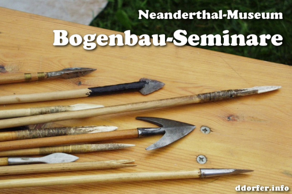 Workshop-Wochenende: Bogenbau-Seminar im Neanderthal-Museum