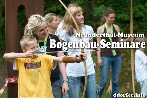 Bogenbau-Seminare im Neanderthal-Museum