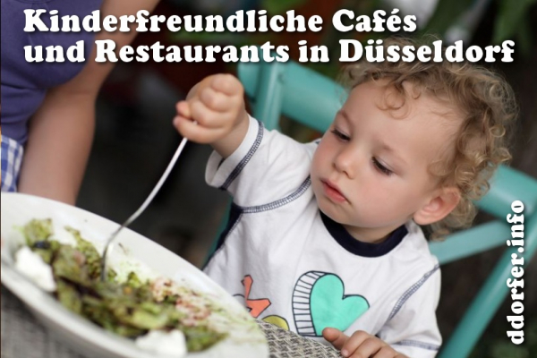 Kinderfreundliche Cafés in Düsseldorf